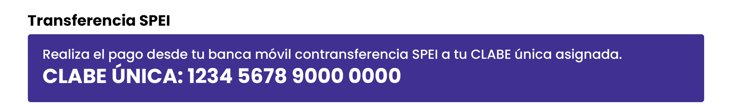 transferencia SPEI
